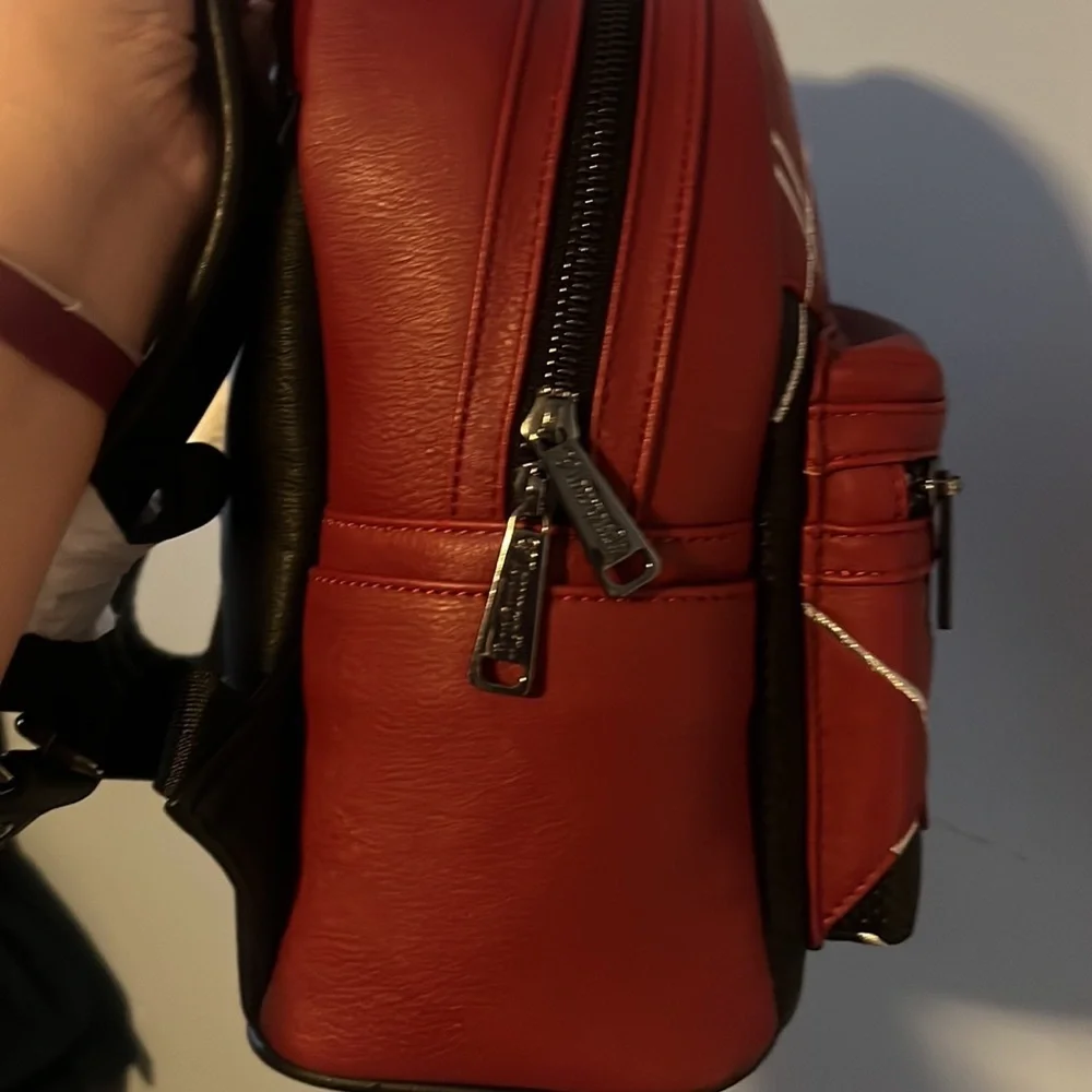 Justice League Flash DC Loungefly Mini Backpack in Great Condition - Picture 3 of 7